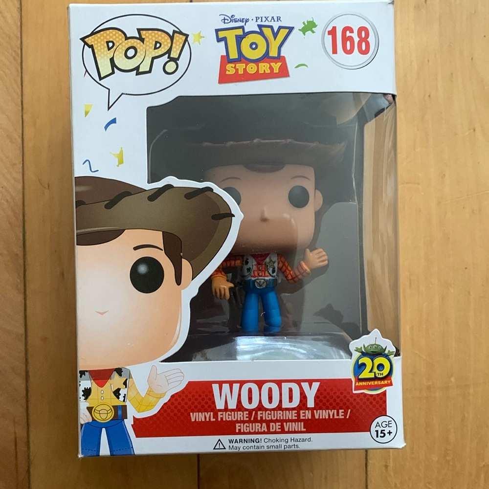 Toy Story Woody 168 Funko Pop In Box